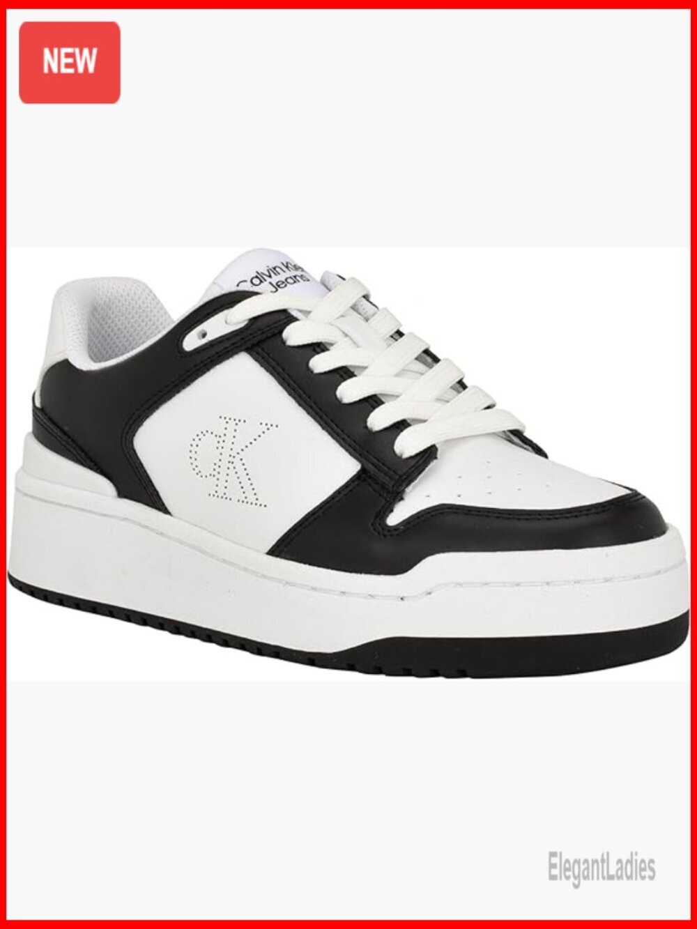 Platform Sneakers with Retro Design, Lace-Up Closure, Wardrobe Essential